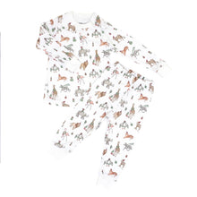 Load image into Gallery viewer, Holiday Safari Pajama Set
