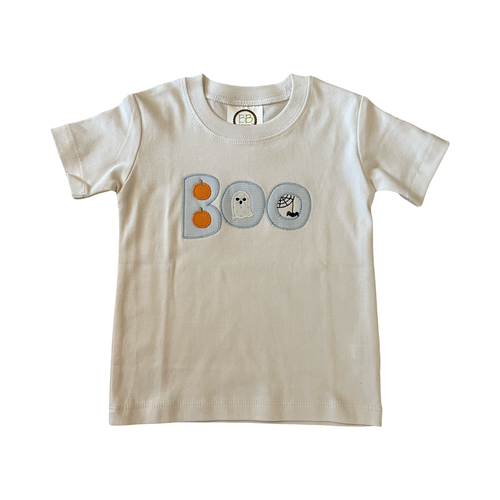 Boo Appliqué Halloween Tee