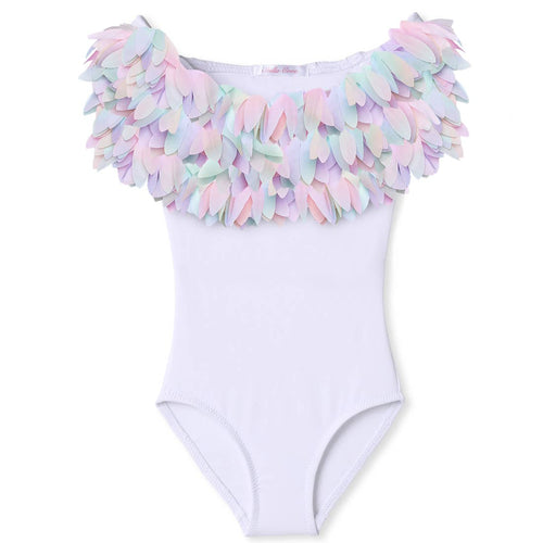 Cotton Candy Chiffon Petal Bathing Suit