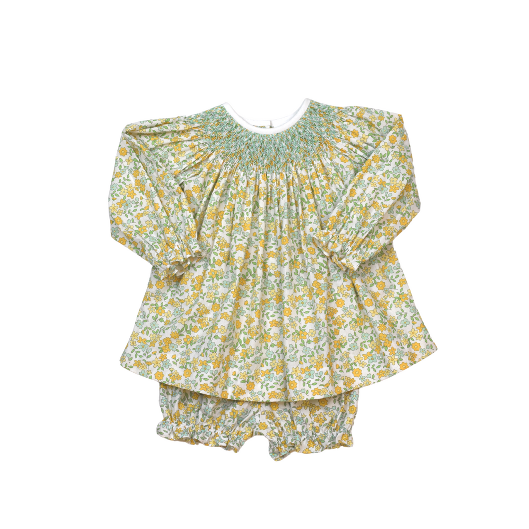 Autumn Leaves Betsy Bishop Top and Munro Ruffle Bloomer