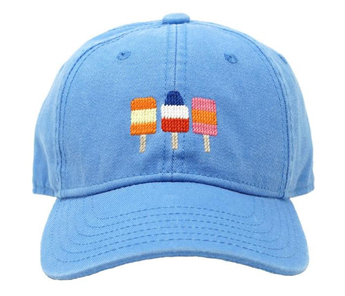 Popsicles on Light Blue Hat