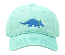 Load image into Gallery viewer, Triceratops on Keys Green Hat