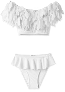 Swan Princess Chiffon Petal Bikini