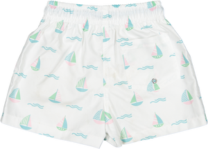 Set Sail Swim Trunks