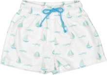 Load image into Gallery viewer, Set Sail Swim Trunks