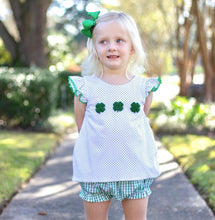 Load image into Gallery viewer, Counting Clovers Knit Bloomer Set