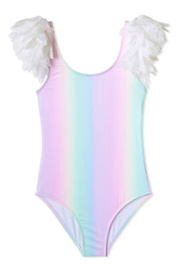 Somewhere Over the Rainbow Petal Bathing Suit