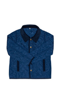 Load image into Gallery viewer, Navy Quilted Jacket