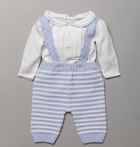 The Sweet Baby Blues Knit Suit