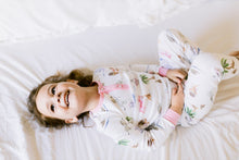 Load image into Gallery viewer, Summer Safari Blue and Pink Two Piece Pajamas
