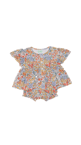 Harper Floral Diaper Set