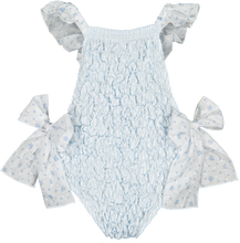 Load image into Gallery viewer, Periwinkle Frilled Swimsuit
