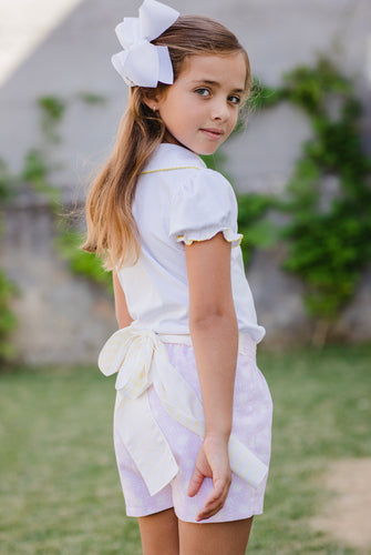 Daisy Polo and Shorts