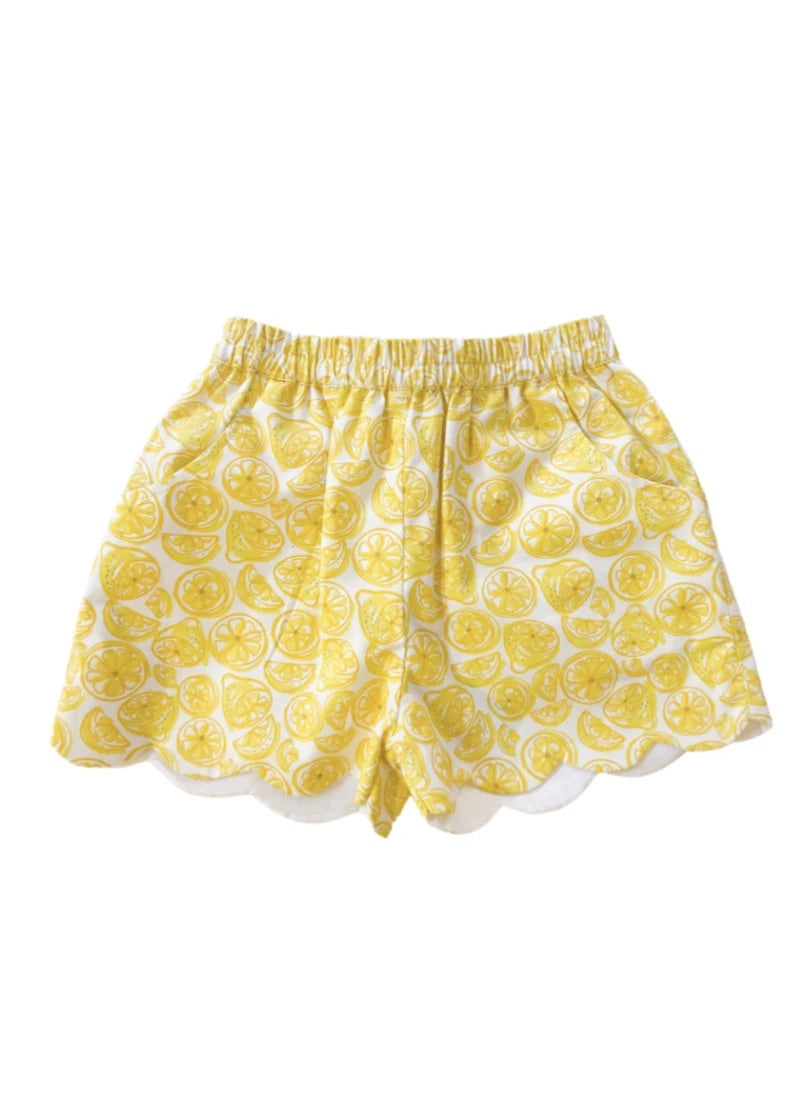 Capri Lemon Shorts