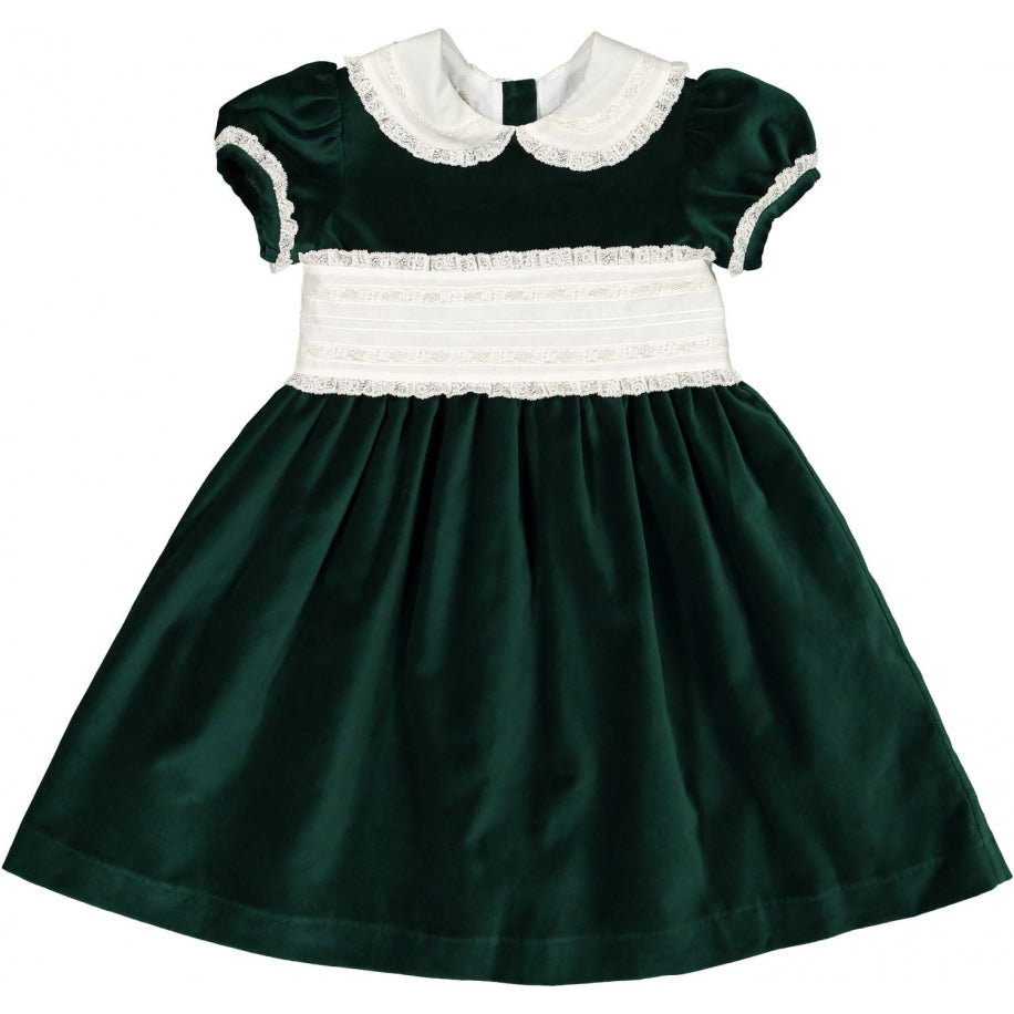 Royal Green Velvet Dress – Avery and Aiden